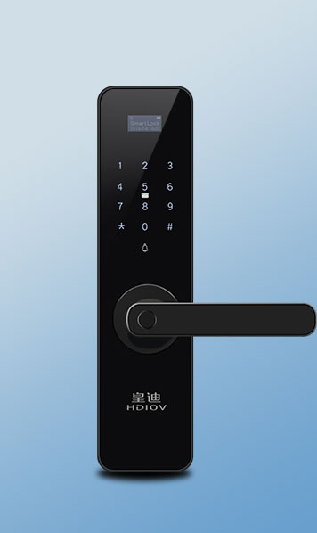 玻璃門(mén)指紋鎖-皇迪F1