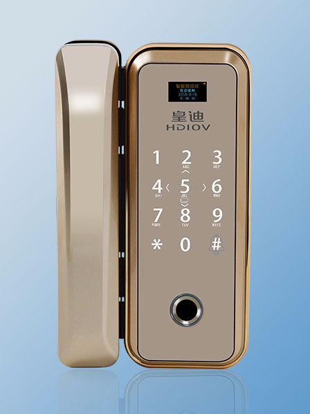 玻璃門指紋鎖-皇迪F1 玻璃門指紋鎖-皇迪F1